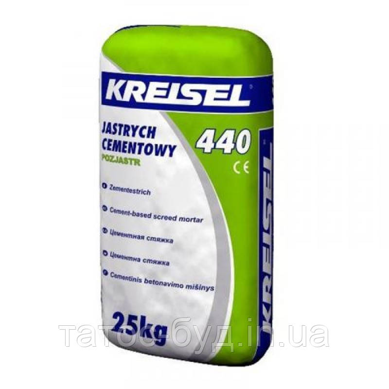 Цементна стяжка Крайзель (Kreisel)-440, 25кг