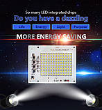 Smart IC SMD LED 50w 6500K Світлодіод 50w Світлодіодна збірка 4600Lm + Драйвер, фото 2