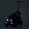 Електромобіль каталка-толокар джип Jeep M 5789EL-4 з батьківською ручкою та пультом керування Синій, фото 5