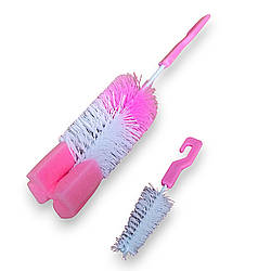 Йоршик для миття пляшок комплект 2шт 12см + 24 см