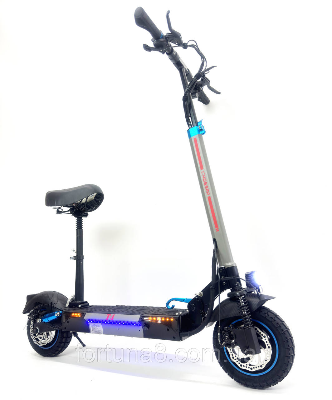 Електросамокат T4 NEW 2024 рік 48V/1000W/18Ah з сидінням