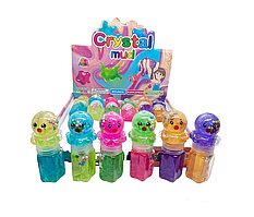 Слайм,  жуйка для рук подвійна Восьминіг 13 см.