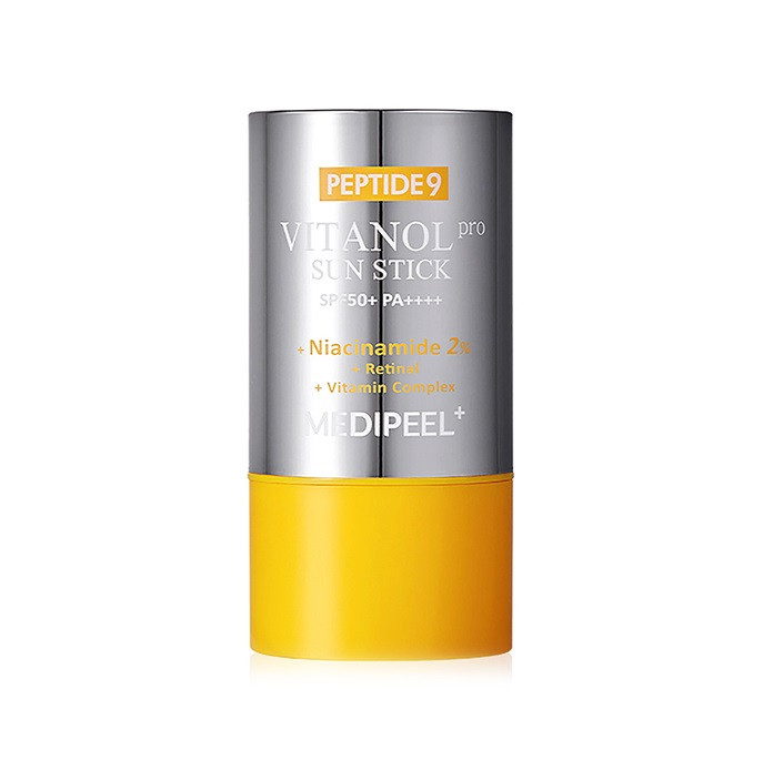 Сонцезахисний стік з пептидами та вітамінами Medi peel Peptide 9 Vitanol Sun Stick Pro SPF50+ PA++++ 23 г.