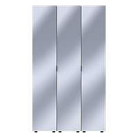 Комплект Doros Гелар Графіт 3 Дзеркала 117х49.5х203.4