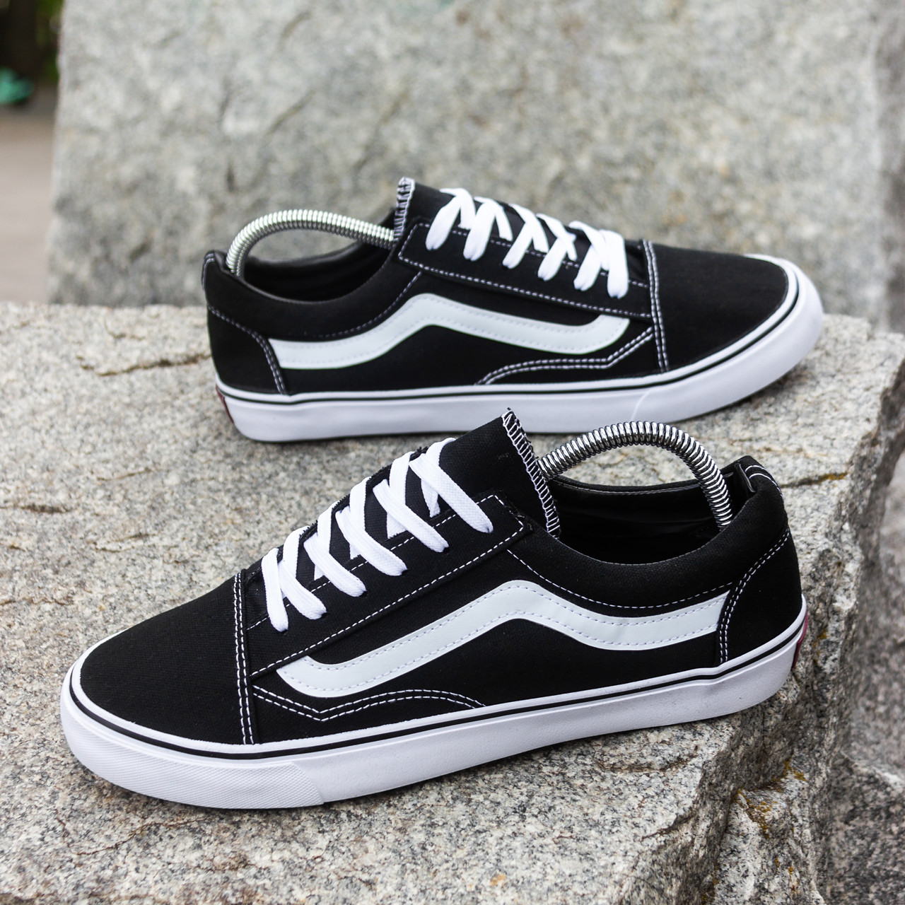 Чоловічі кеди у сти-лі Vans Old Skool чорні