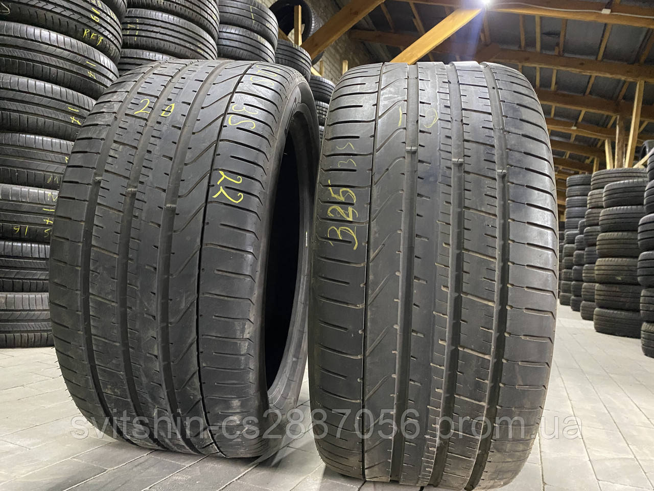 Шини Літо 325/35R22 Pirelli PZero 2020/2019рік 5,5мм