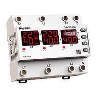 Трифазне реле напруги DigiTOP VA-3F40A M6R з контролем струму