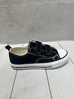 Модні дитячі кеди Apawwa converse 35 21,5 см чорні