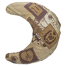 Подушка для вагітних і годування Місяць 74х54 см Прованс