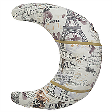 Подушка для вагітних і годування Місяць 74х54 см Париж