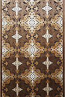 Килимова акрил коричнева TOSKANA-J 2895p BROWN ширина 120 см