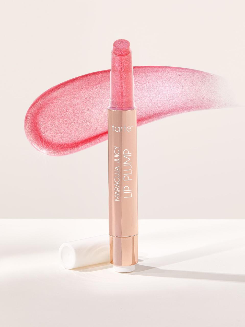 Зволожуючий блиск для губ Too Faced maracuja juicy shimmer glass lip plump - Pink Shimmer Glass, фото 1