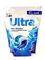 Капсули для прання Ultra 3in1 White&Color 36 шт 468 г Польща