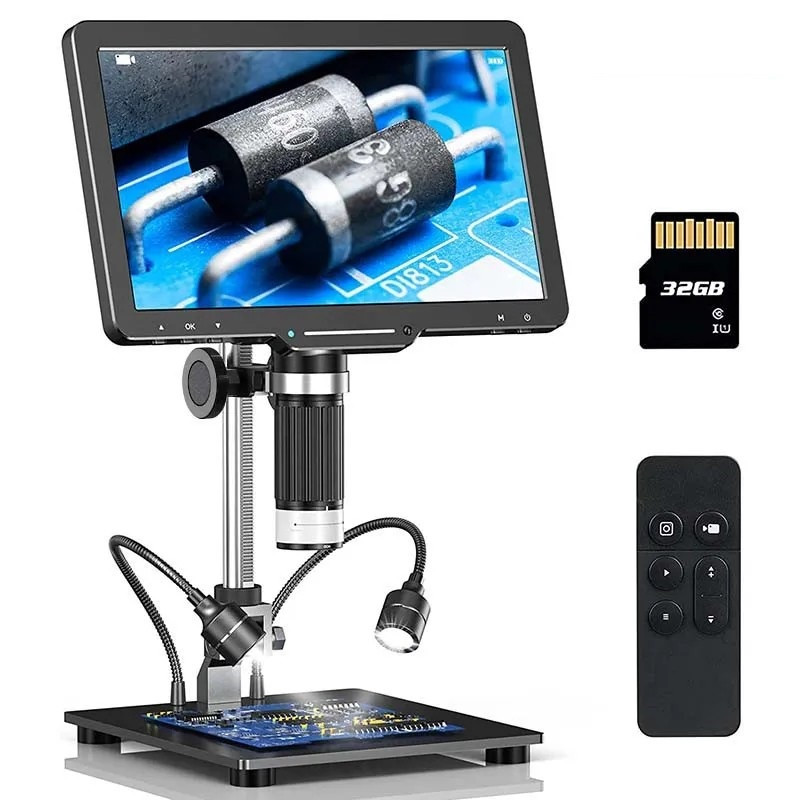 Професійний цифровий мікроскоп LP101, матриця sony cmos, 10.1" HDMI + пульт