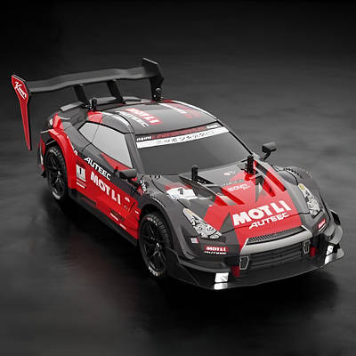 Машинка для дріфту на радіокеруванні и Led підсвіткою 2 аккумулятори 4WD повний привід 1:14