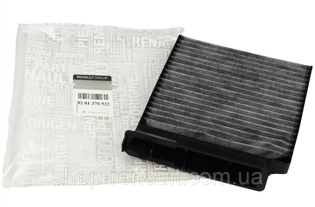 Renault (Original) 8201370532 — Фільтр салону вугільний на Рено Логан