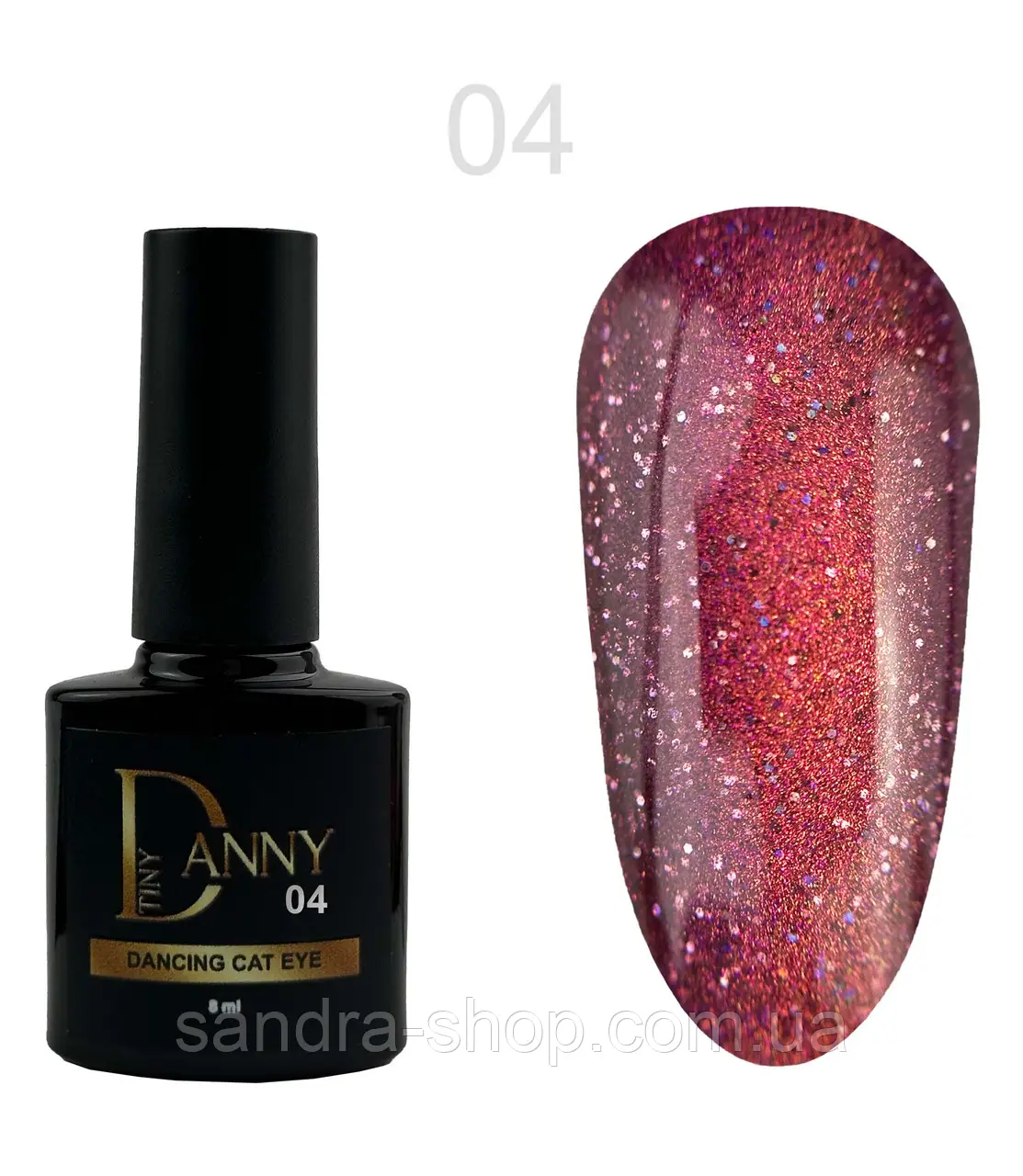 Гель-лак DANNY колекція "CAT DANCING" №04 8 ml, фото 1