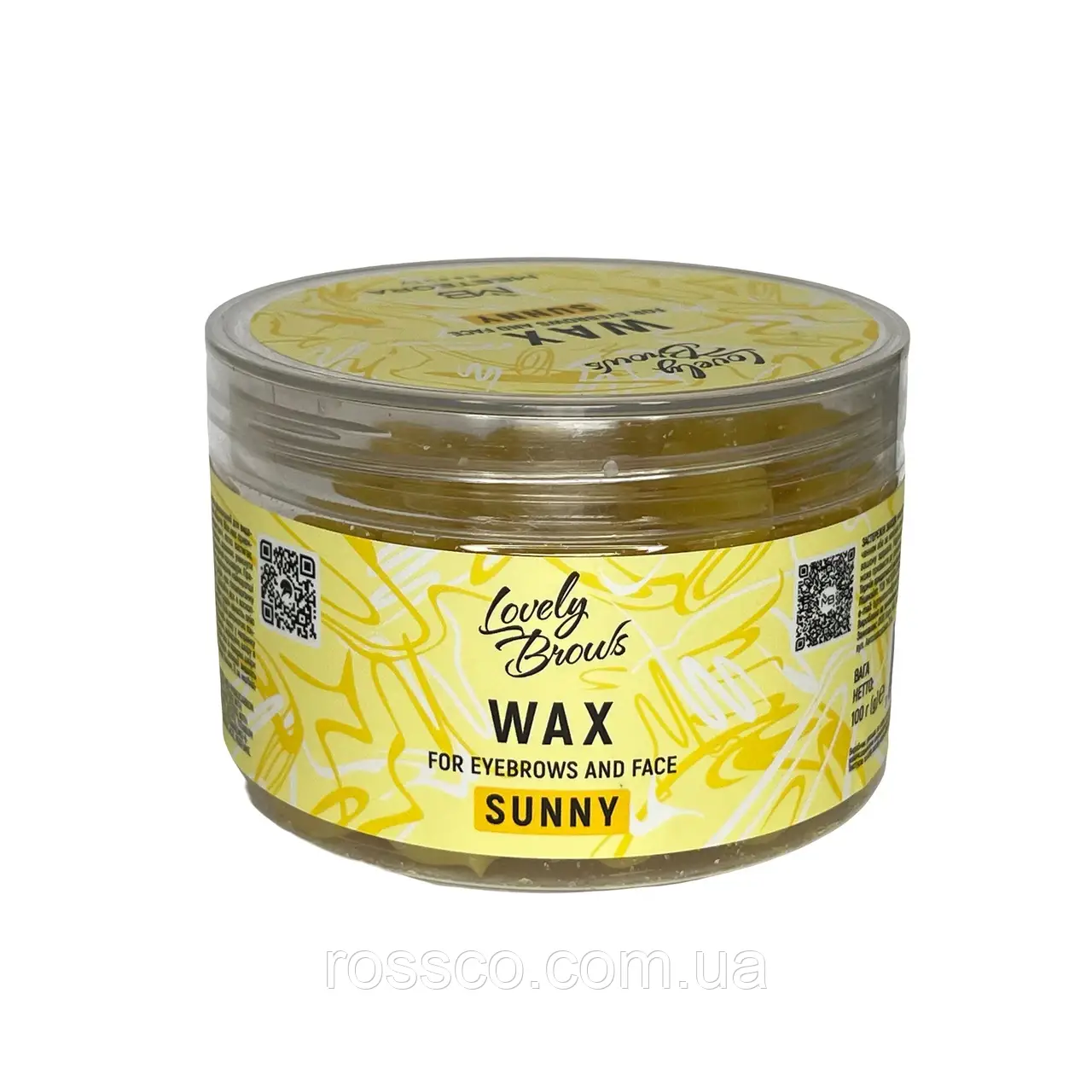 Віск в гранулах для брів і обличчя (Sunny) LB 100гр