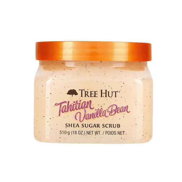 Скраб для тіла цукровий Tree Hut з олією ши та ваніллю Tahitian Vanilla Bean Sugar для всіх типів шкіри