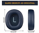 Амбушури earpads JBL Tune 770NC JBL Tune 700BT Tune 710BT Tune 720BT Tune 750BTNC Tune 760NC Колір Синій Blue, фото 4