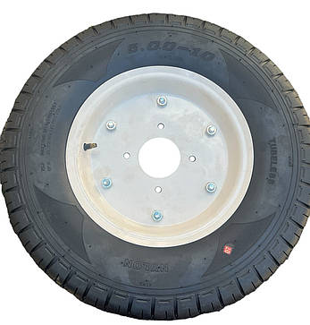 Колесо 5.00-10 на розбірному диску, шина 75J (6PR) Max.Load 367кг, фото 4