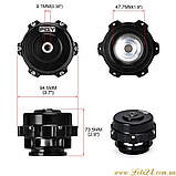 Перепускний клапан турбіни 50мм клапан скидання тиску повітря турбіни клапан BLOW OFF PQY TIAL 50MM, фото 3