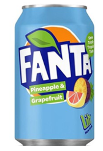 Fanta Pineapple & Grapefruit 330ml 1/24