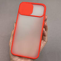 Чохол для Apple iPhone 11 Pro матовий із закритою камерою чохол на телефон айфон 11 про червоний cur, фото 5