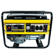 Бензиновий генератор 4-тактний Кентавр КБГ505а 5,5 кВт одноциліндровий Ручний стартер, фото 3