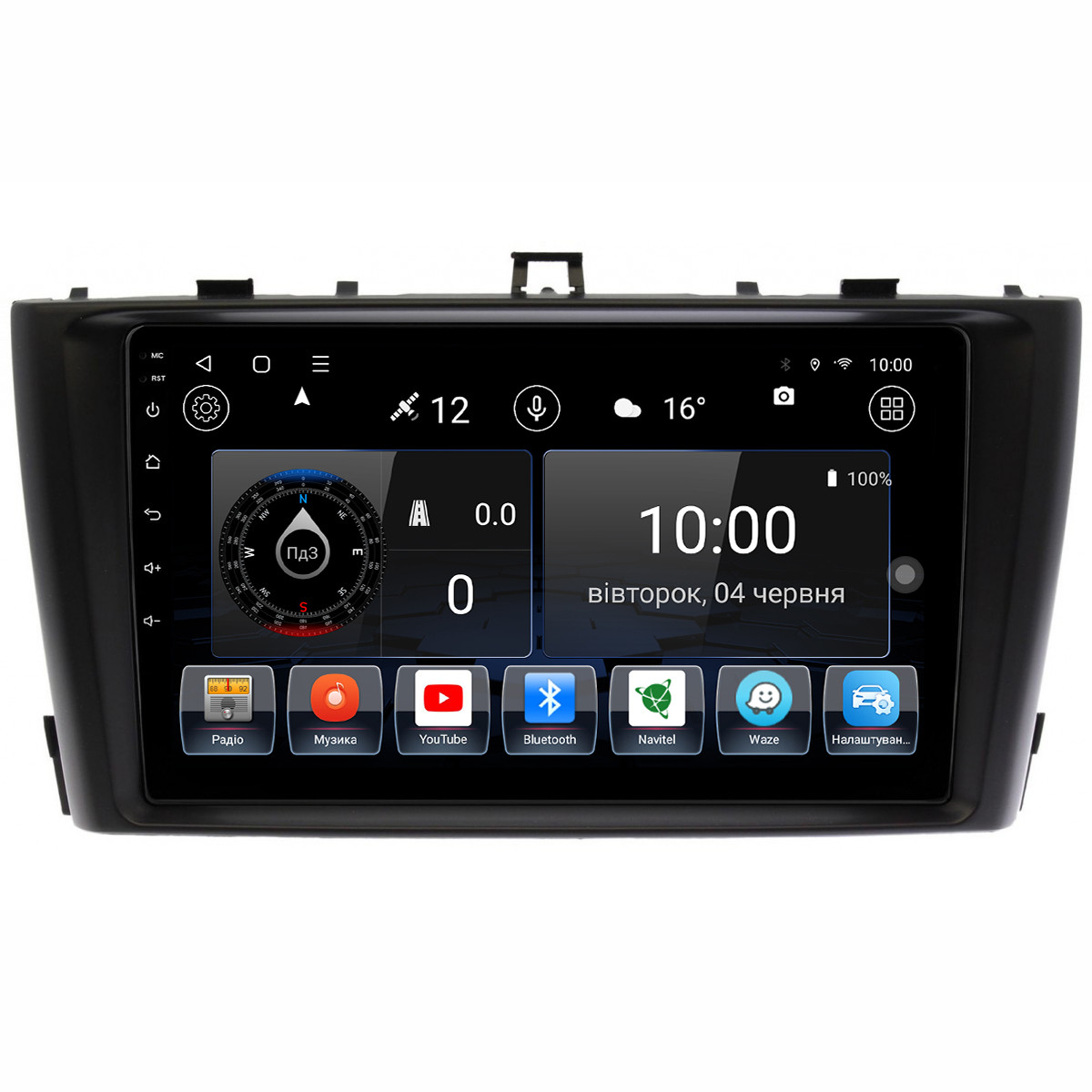 Штатна магнітола для Toyota Avensis 3 2009-2015 на Android, фото 1