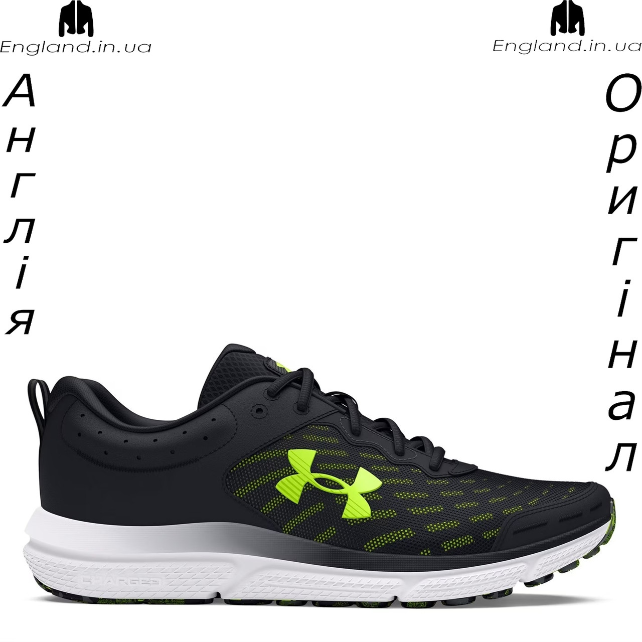 Кросівки чоловічі Under Armour Charged Assert 10 Storm (Андер Армор) - для бігу і тренувань