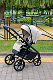 Універсальна коляска 2в1 CARRELLO Omega CRL-6540, Solar Beige, фото 7