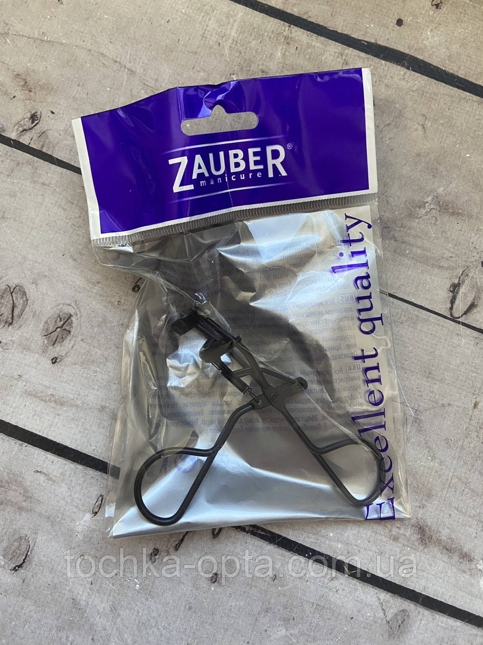 Щипці Локон для підкручування вій Zauber на пружині, фото 1
