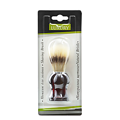 Помазок для гоління Beauty Luxury з натуральним ворсом PB-06