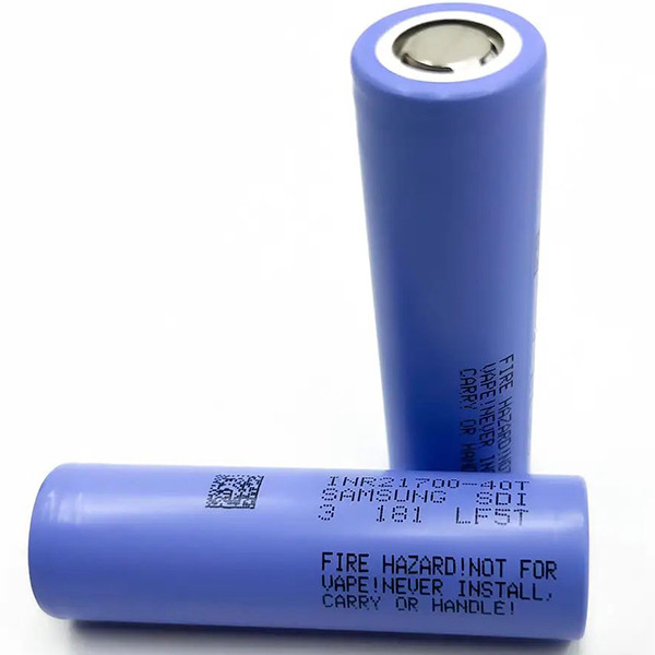 Акумулятори 21700 Samsung INR21700 40T 4000 мАг LiNiMnCo, фото 1