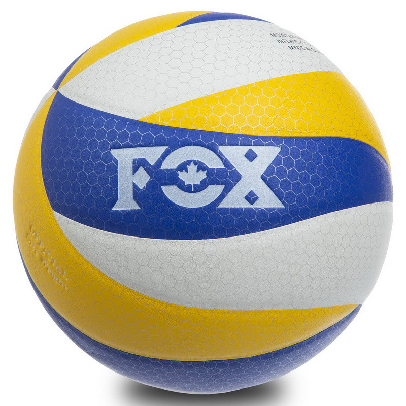 Волейбольний м'яч Fox SD-V8005 (жовто-синій),