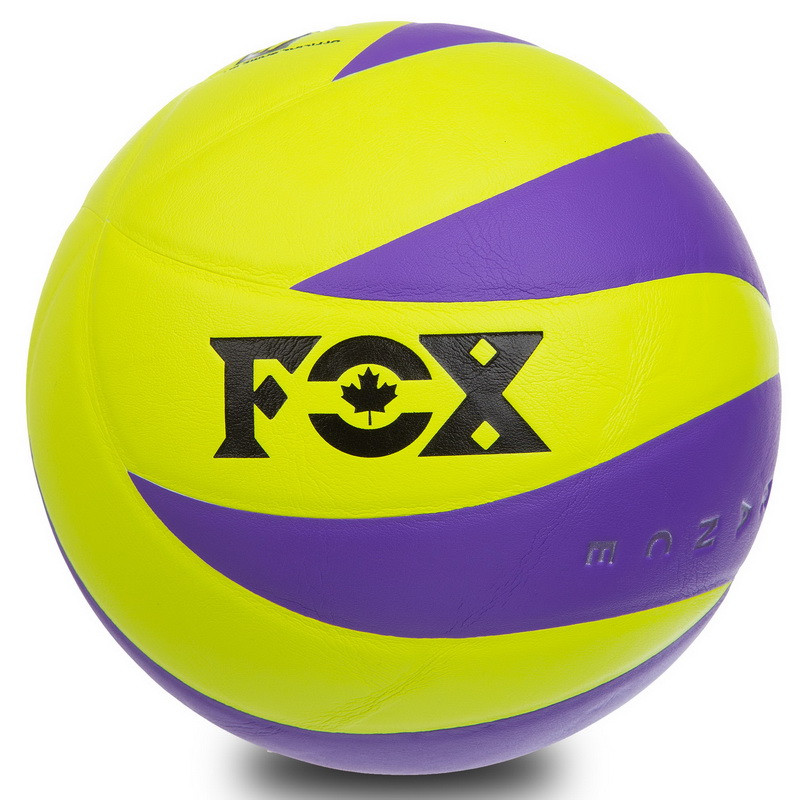 Волейбольний м'яч Fox SD-V8007 (жовто-фіолетовий)