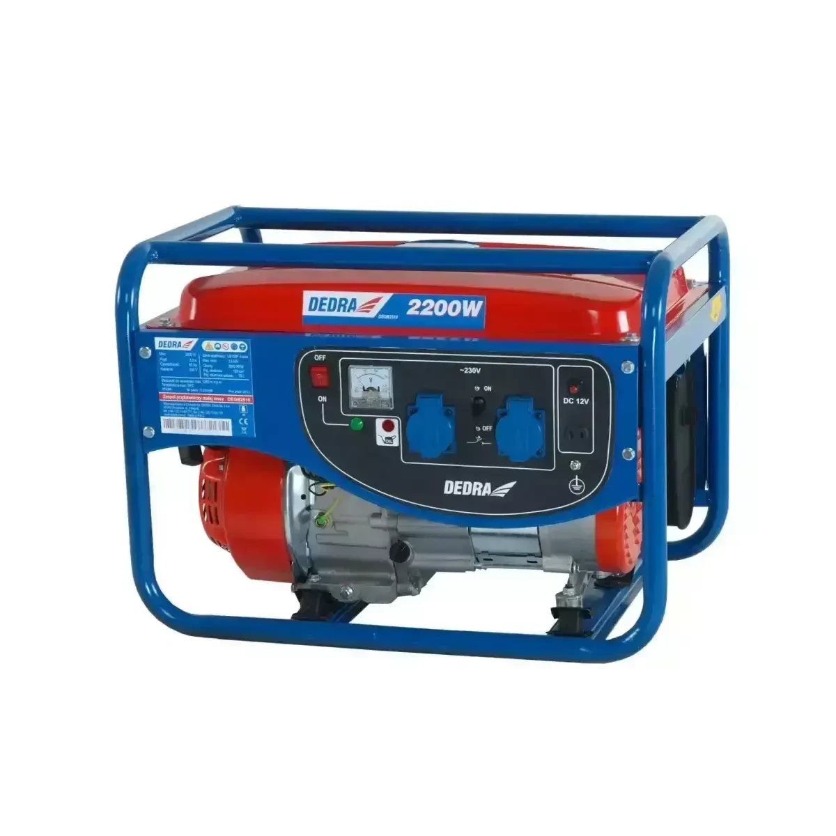 Генератор Dedra DE GB 2510 2200W