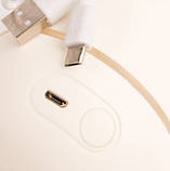 Міні зволожувач повітря ультразвуковий від USB Humidifier White з підсвічуванням, фото 7