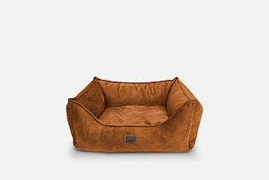 Лежанка для собак Noble Pet Leon Saffron розмір S 55*45*28 см, фото 3