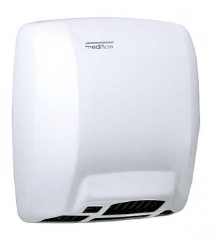 Сушарка для рук металева біла MEDIFLOW M03A