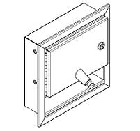 Дозатор рідкого мила вбудований 1 л. матовий RODX619Е, фото 3