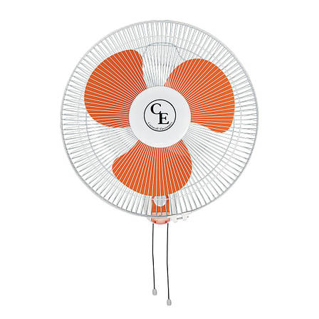 Настінний поворотний вентилятор Cornwall Electronics Wall Fan 40см 40W 3 швидкості, фото 1