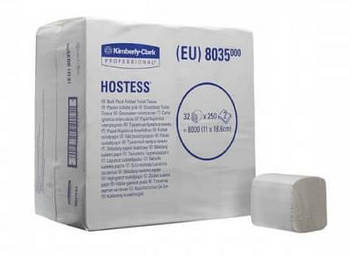 Туалетний папір у пачках листовий HOSTESS 8035