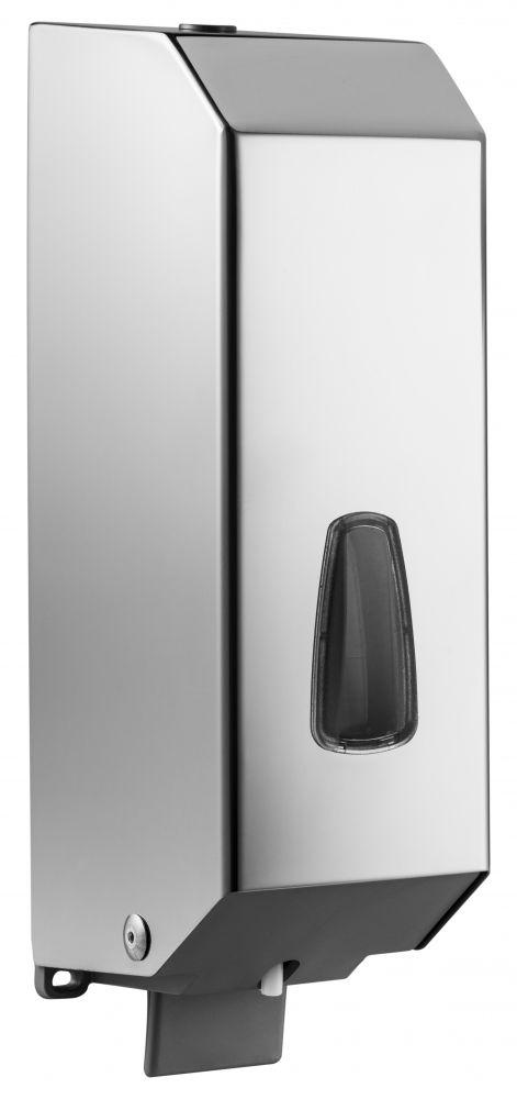 Дозатор рідкого мила глянсовий 1,2 л 542 INOX, фото 1