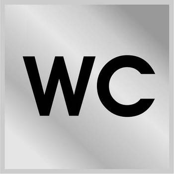 Табличка WC 3001 -