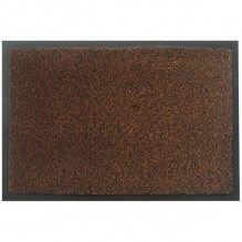 Килимок на гумовій основі з ворсом коричневий MOSS-Ch-120x180-BROWN —, фото 1