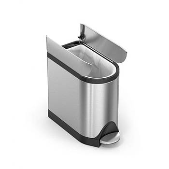 Відро з педаллю 10 л матове BUTTERFLY CW1899 —