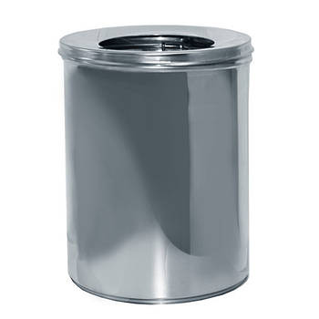 Урна для сміття 11 л R-LINE з кришкою та тримачем мішка M811S —