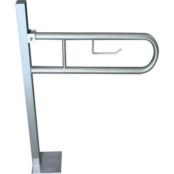 Поручень для інвалідів відкидний на стійці MB-0103-S